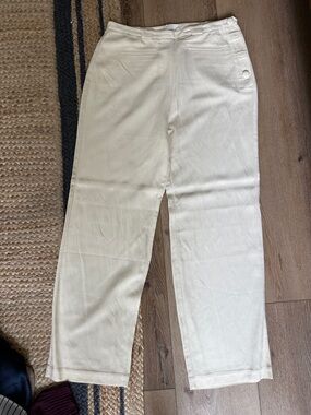 NWT DOEN Cream Straight-Leg Pants